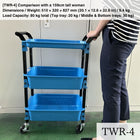 Toyo TWR-4 tool wagon next to a 159 cm tall woman