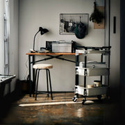 Toyo TWR tool wagon in white beside a workbench