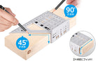 Aluminium Speed Square Gauge for 2x4 Lumber