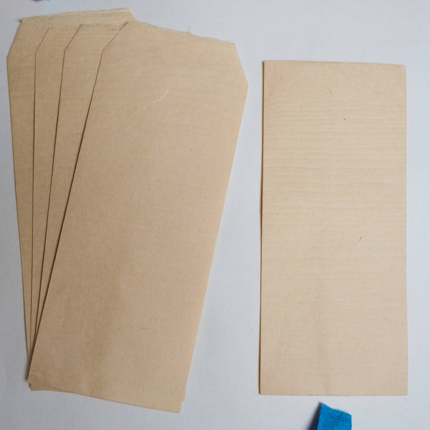 Wood Grain Embossed Kozo Money Envelopes
