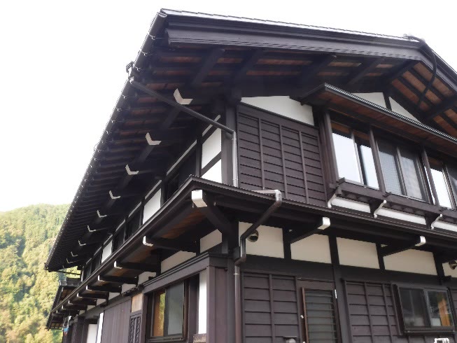 The Yamada house, a traditional timber house in Gifu
