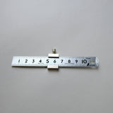 10cm Shinwa Ruler Plus Stop - Rulers - Japanese Tools Australia