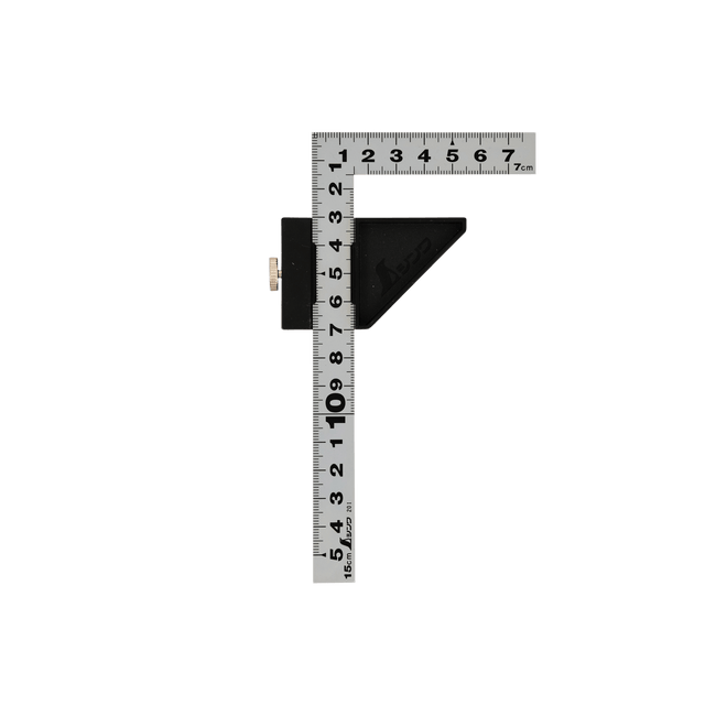 15cm Carpenter's Square With Stop (15mm width) - Japanese Squares - Japanese Tools Australia