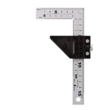 15cm Carpenter's Square with Stop (20mm width) - Japanese Squares - Japanese Tools Australia