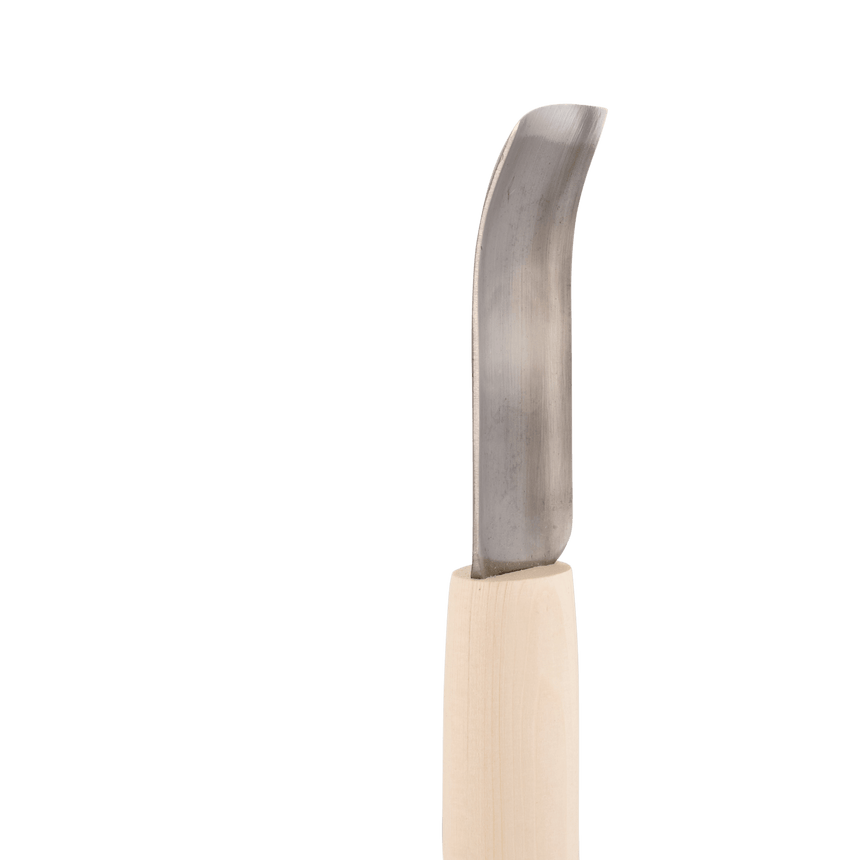21mm Bent Long-Bladed Carving Gouge - Gouges - Japanese Tools Australia