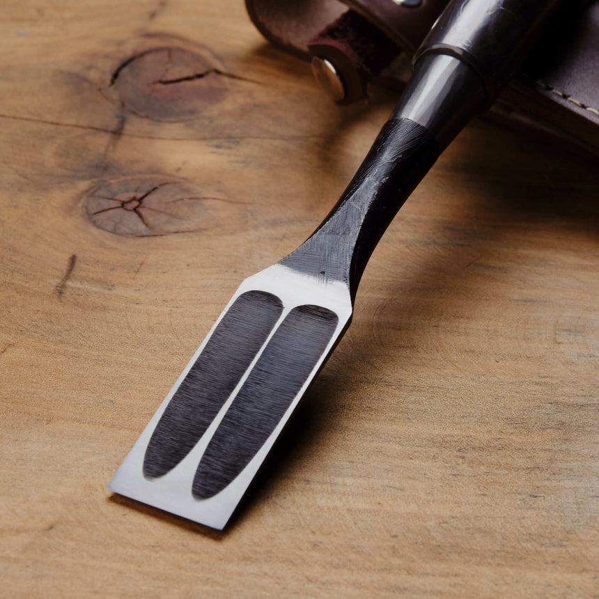 27mm Mokume Wakizashi by Tasai - Bench Chisels - Japanese Tools Australia