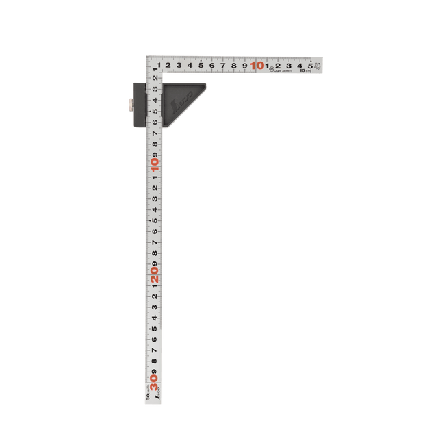 30cm Carpenter's Square with Stop - Japanese Squares - Japanese Tools Australia