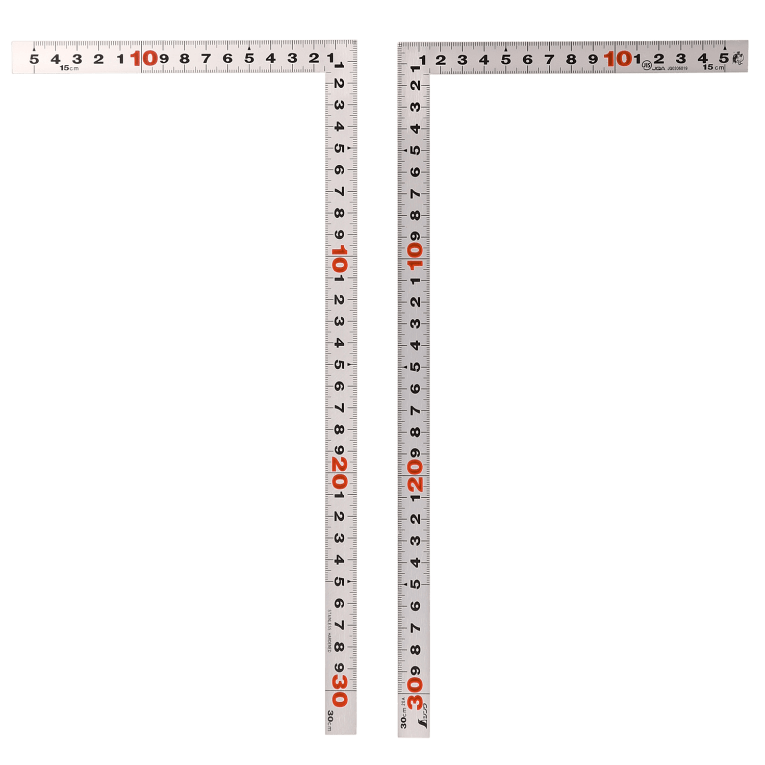 30cm Sashigane - Millimetres - Flat - Japanese Squares - Japanese Tools Australia