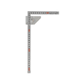 30cm Sashigane with Metal Stop - Japanese Squares - Japanese Tools Australia