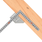 30cm Sashigane with Metal Stop - Japanese Squares - Japanese Tools Australia