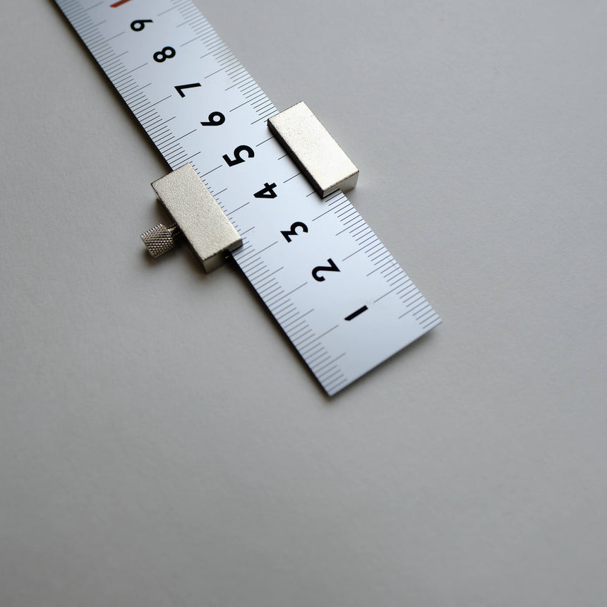 30cm Shinwa Ruler Plus Stop - Rulers - Japanese Tools Australia