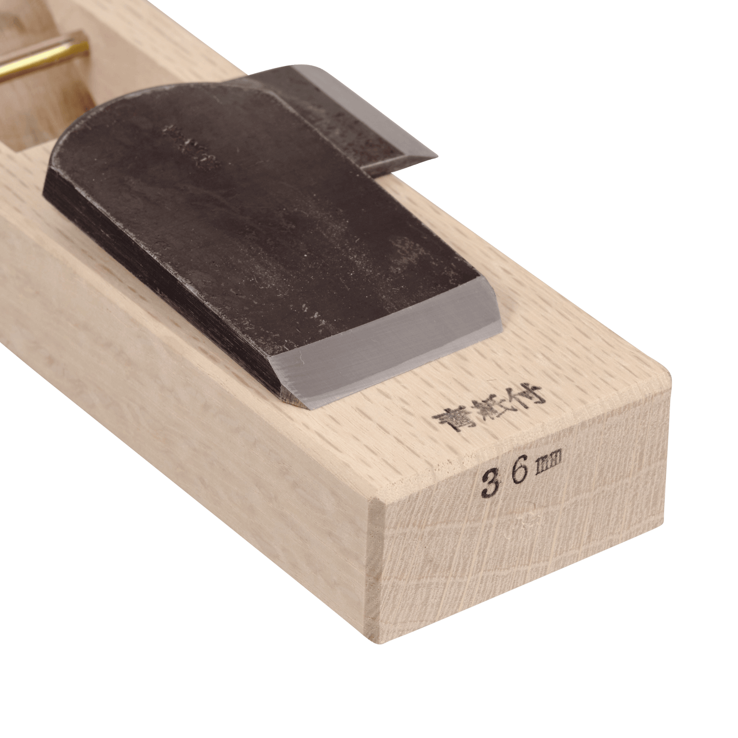 36mm Mamehiraganna - Aogami #1, Iron Jigane - Smoothing Planes - Japanese Tools Australia