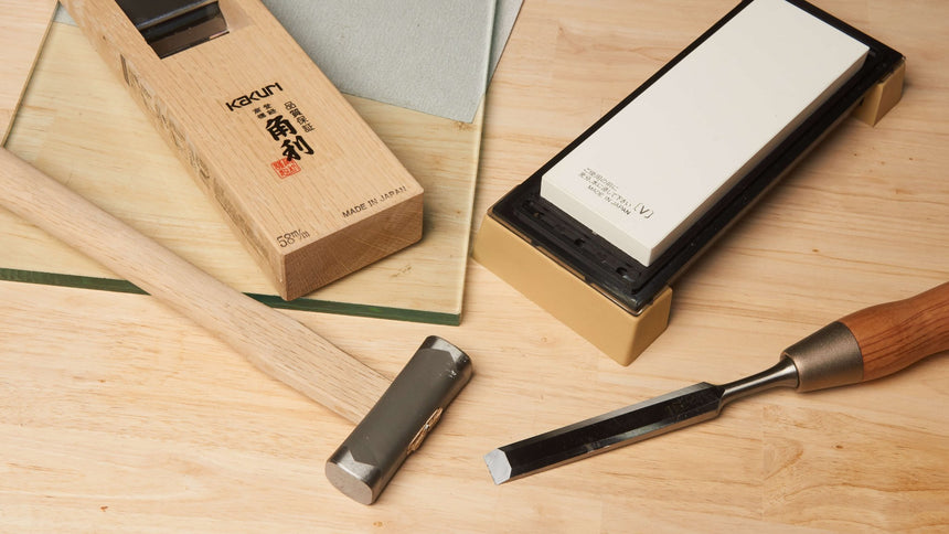 58mm High Carbon Steel Plane and Tuning Kit Bundle - Smoothing Planes - Japanese Tools Australia