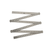 6-folding Stainless Steel Rule Polish Finish 1 m - Rulers - Japanese Tools Australia