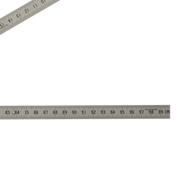 6-folding Stainless Steel Rule Polish Finish 1 m - Rulers - Japanese Tools Australia