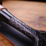 75mm Tsuchime Chisel with Leather Sheath by Tasai-san - Bench Chisels - Japanese Tools Australia
