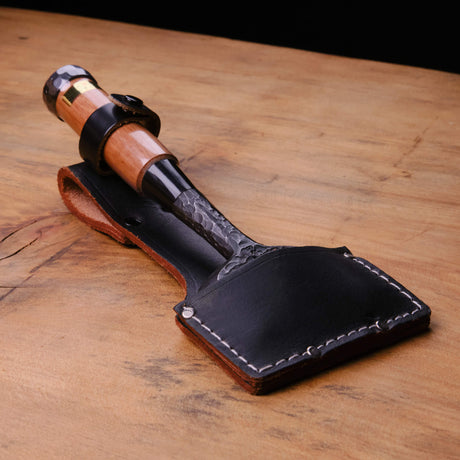 75mm Tsuchime Chisel with Leather Sheath by Tasai-san - Bench Chisels - Japanese Tools Australia