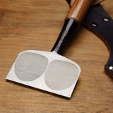 90mm Tsuchime Chisel with Leather Sheath by Tasai-san - Bench Chisels - Japanese Tools Australia