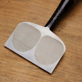 90mm Tsuchime Chisel with Leather Sheath by Tasai-san - Bench Chisels - Japanese Tools Australia