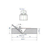 Mini Ebony Plane No1 Flat - Japanese Tools Australia
