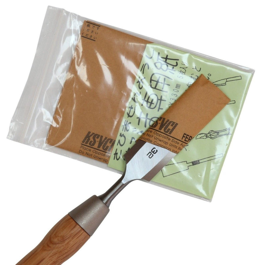 Anti-Rust Paper - 200x200mm, 5pk - Maintenance & Accessories - Japanese Tools Australia