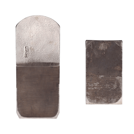 Aogami Plane Blade & Chipbreaker Set - 42mm by Komori-san - Plane Blade Sets - Japanese Tools Australia