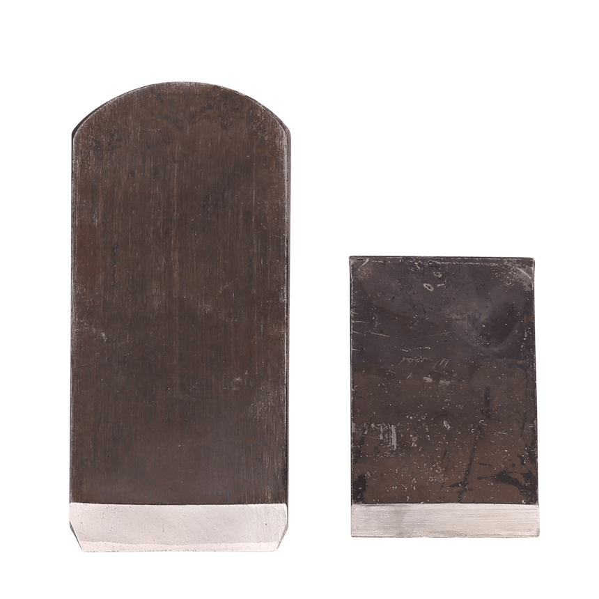 Aogami Plane Blade & Chipbreaker Set - 48mm by Komori-san - Plane Blade Sets - Japanese Tools Australia