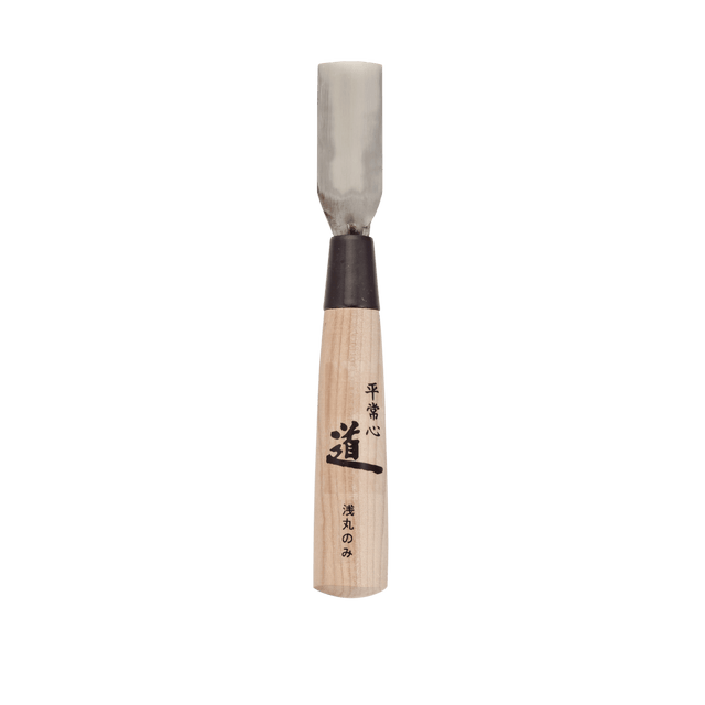 Asamaru-nomi Woodblock Gouge - 18mm, HSS - Gouges - Japanese Tools Australia