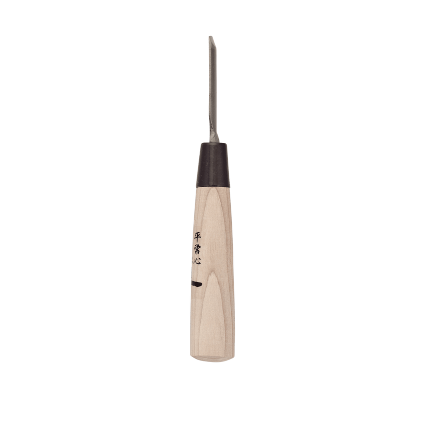 Asamaru-nomi Woodblock Gouge - 18mm, HSS - Gouges - Japanese Tools Australia