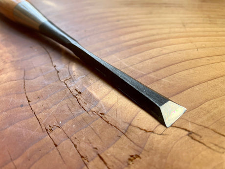 Bachi Nomi Tapered Dovetail Chisel - 12mm - Carpentry Chisels - Japanese Tools Australia