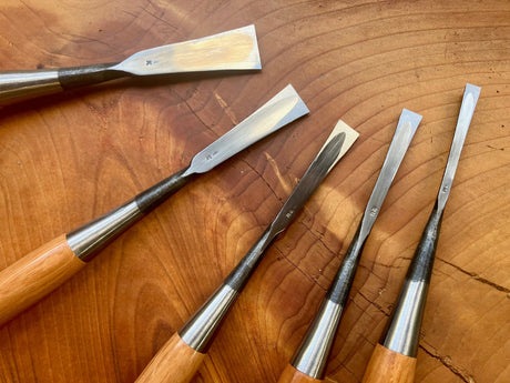 Bachi Nomi Tapered Dovetail Chisel - 18mm - Carpentry Chisels - Japanese Tools Australia