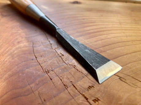 Bachi Nomi Tapered Dovetail Chisel - 24mm - Carpentry Chisels - Japanese Tools Australia