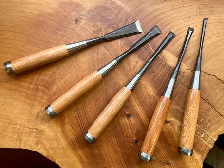 Bachi Nomi Tapered Dovetail Chisel - 6mm - Carpentry Chisels - Japanese Tools Australia