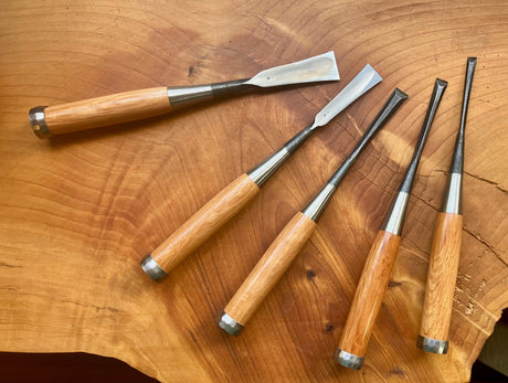 Bachi Nomi Tapered Dovetail Chisel - 9mm - Carpentry Chisels - Japanese Tools Australia