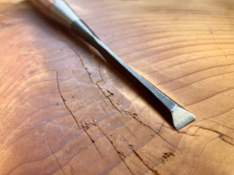 Bachi Nomi Tapered Dovetail Chisel - 9mm - Carpentry Chisels - Japanese Tools Australia