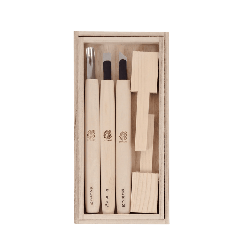 Beginner Carving Set - Gifts - Japanese Tools Australia
