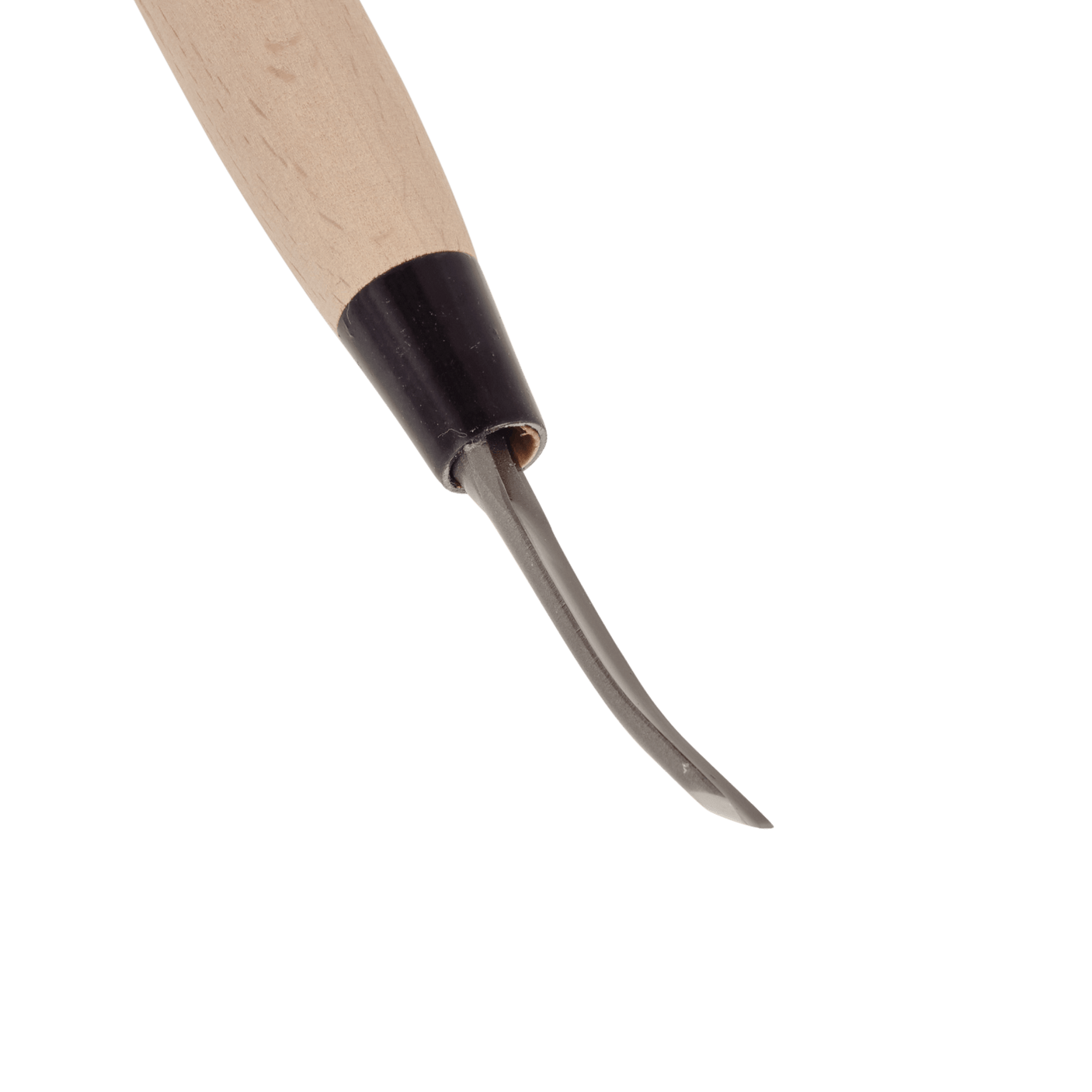 Bent Shallow Gouge - 12mm, HSS - Gouges - Japanese Tools Australia