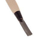 Bent Shallow Gouge - 12mm, HSS - Gouges - Japanese Tools Australia