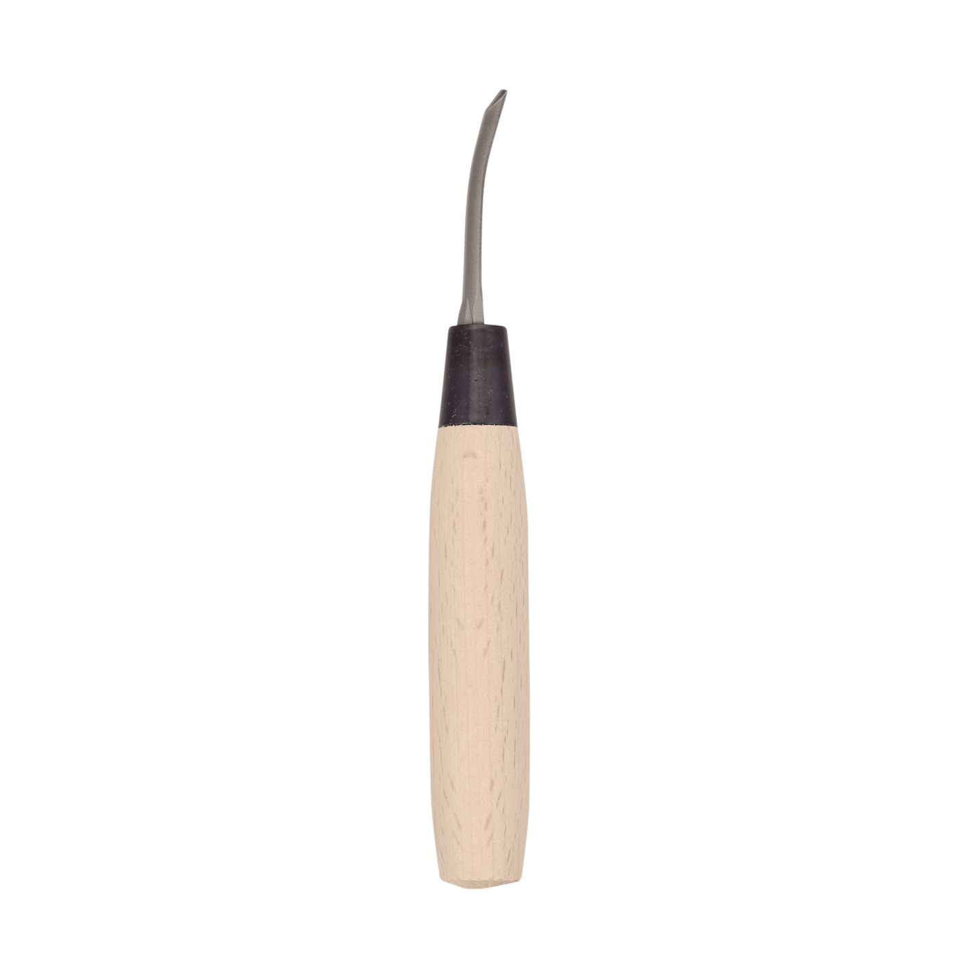 Bent Shallow Gouge - 12mm, HSS - Gouges - Japanese Tools Australia