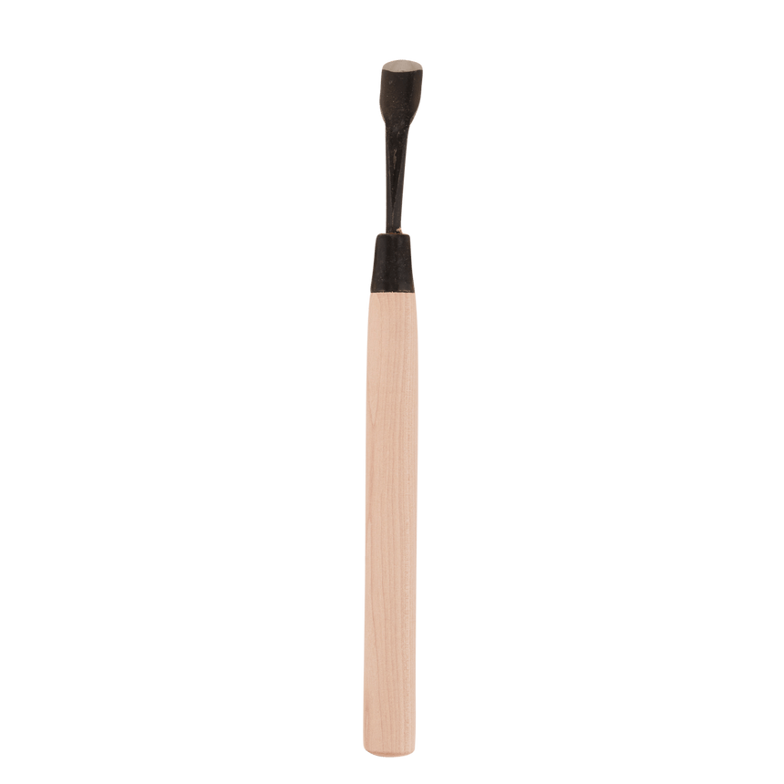 Bent U-Gouge - Shirogami - Gouges - Japanese Tools Australia