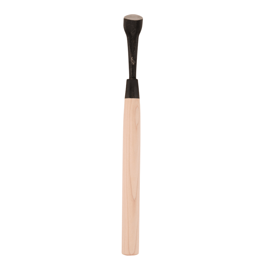 Bent U-Gouge - Shirogami - Gouges - Japanese Tools Australia