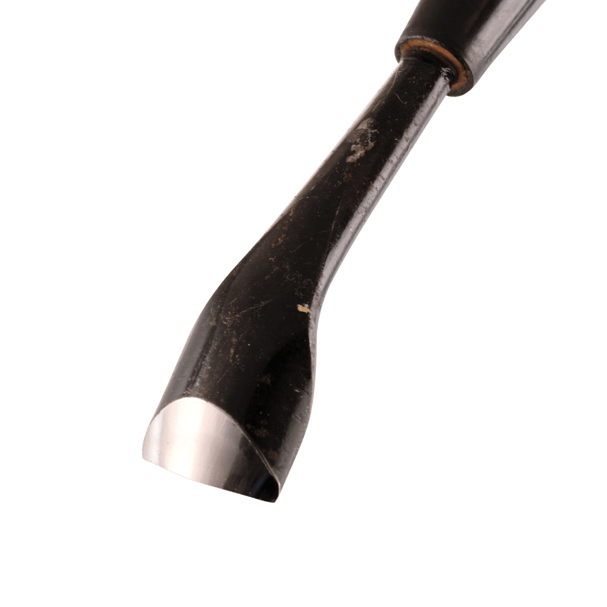 Bent U-Gouge - Shirogami - Gouges - Japanese Tools Australia