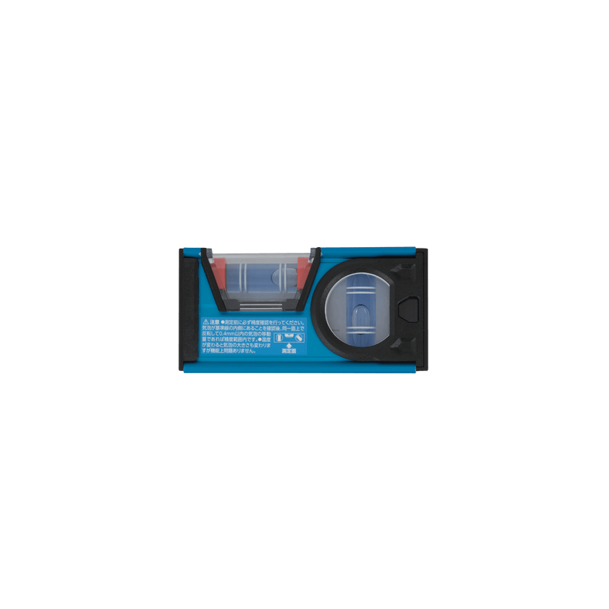 Blue Junior Magnetic Level - 100mm - Levels - Japanese Tools Australia