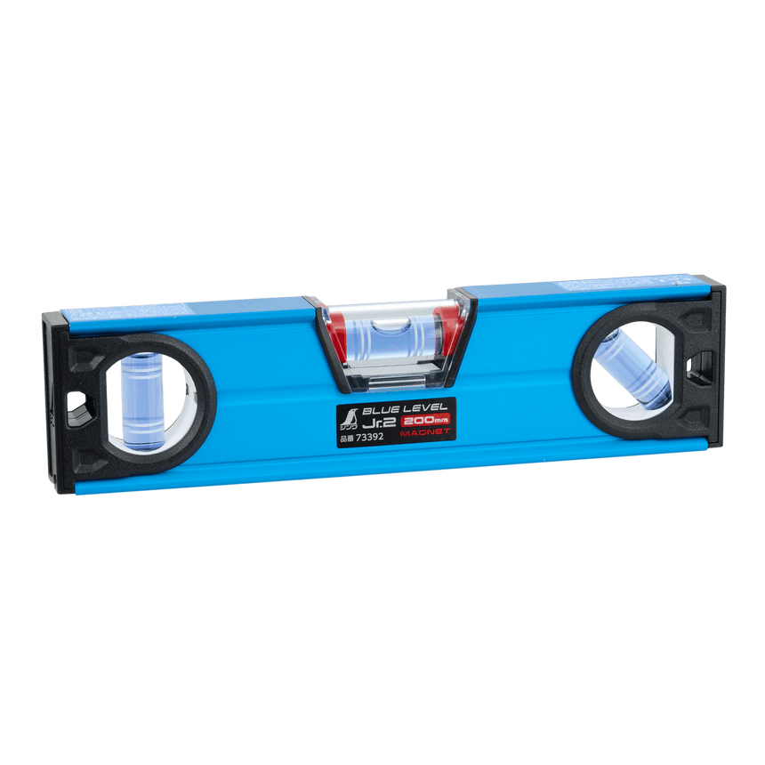 Blue Junior Magnetic Level - 200 mm - Levels - Japanese Tools Australia