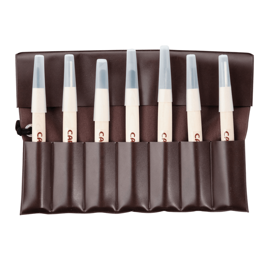 Carvy 7 Piece Carving Set - Carving Sets - Japanese Tools Australia