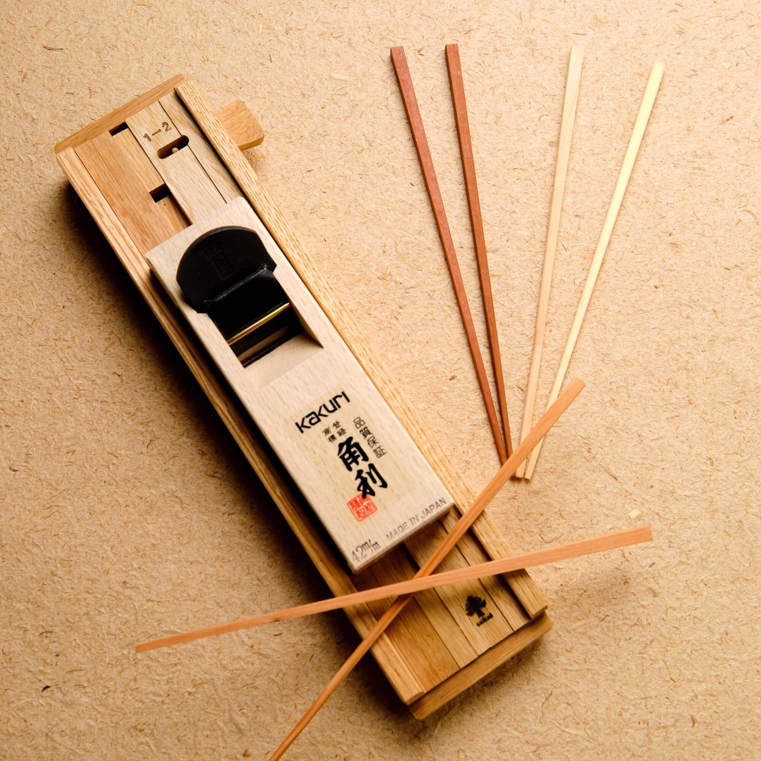 Chopstick Maker Set with Standard 42mm Plane - Chopstick Maker - Japanese Tools Australia