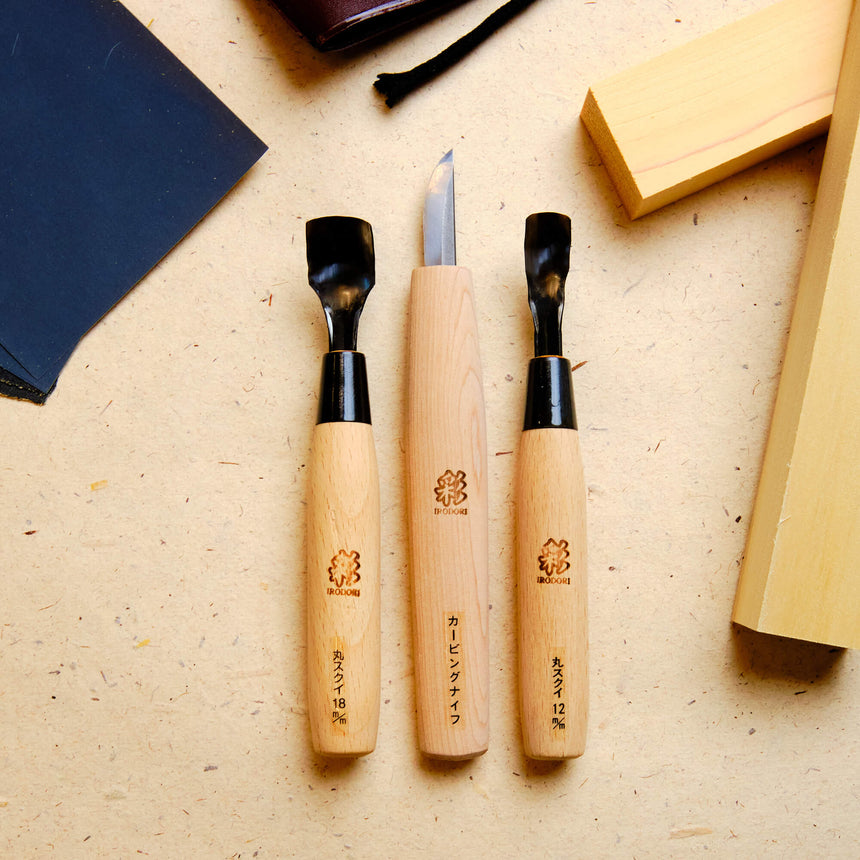 Comprehensive Spoon Carving Kit - Carving Projects & Kits - Japanese Tools Australia