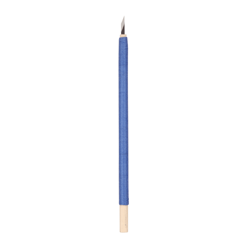 Craft Art Knife (Blue Wrapped Handle) - Carving Knives - Japanese Tools Australia