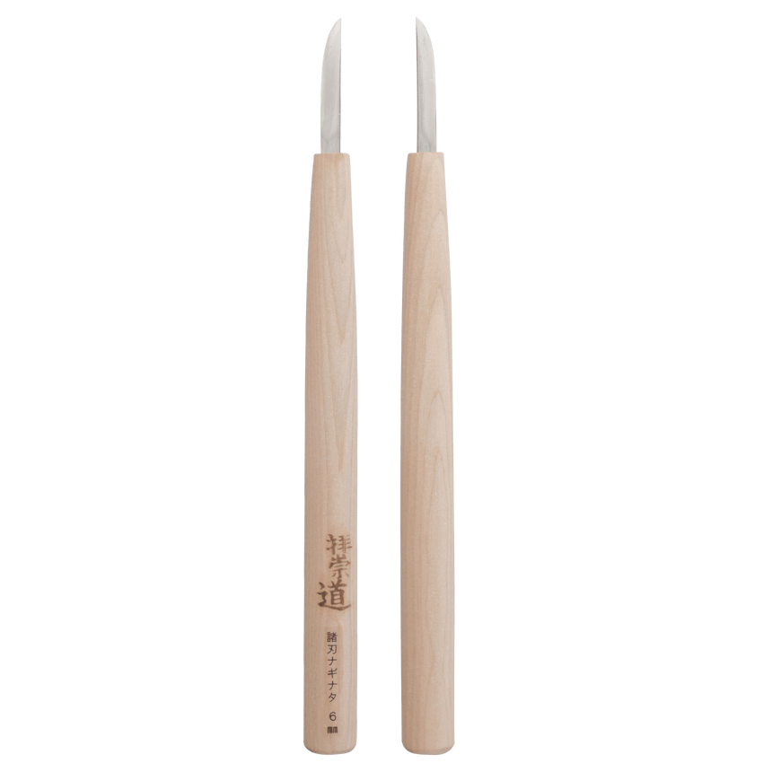 Double Bevel 6mm Carving Knife - Carving Knives - Japanese Tools Australia