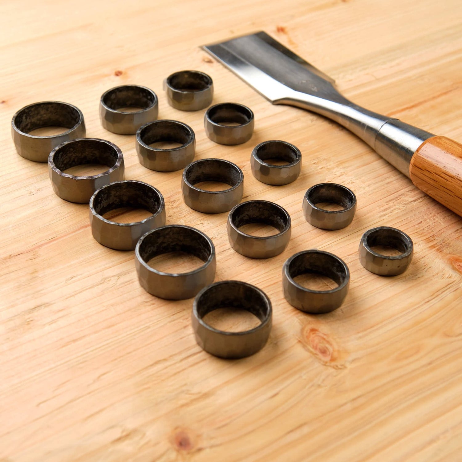 Faceted Chisel Hoop - Chisel Accessories - Japanese Tools Australia